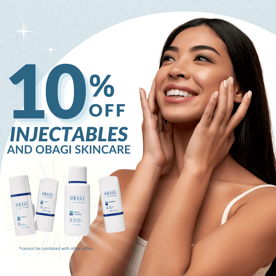 10 Off Injectables and Obagi