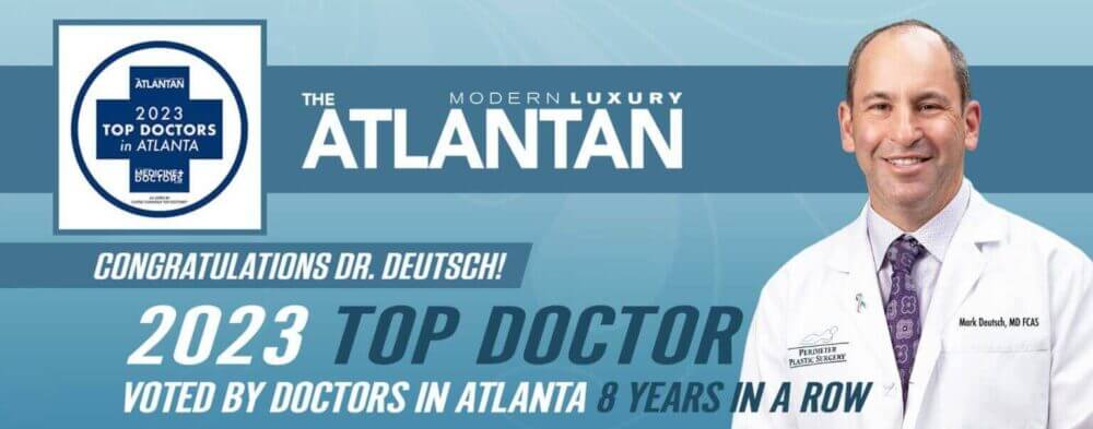 Dr. Mark Deutsch - Awarded as the Atlantan 2023 top doctor in Atlanta